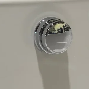 Draaiknop afvoer | chroom