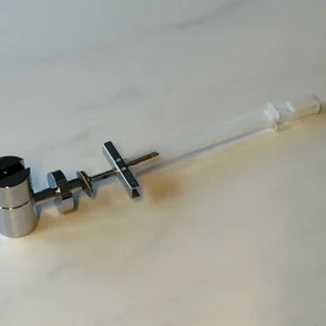 Montageset glasplaat stoominlaat (1-stuk)