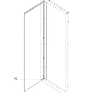 Scharnieren M6 Deur Nylon (set van 2 st)